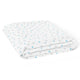 Blue Triangles Crib Sheets 1 Pcs