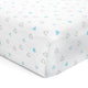 Blue Whale and Triangles Crib Sheets 2 Pcs