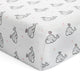 Pink Whale and Triangle Crib Sheets 2 Pcs