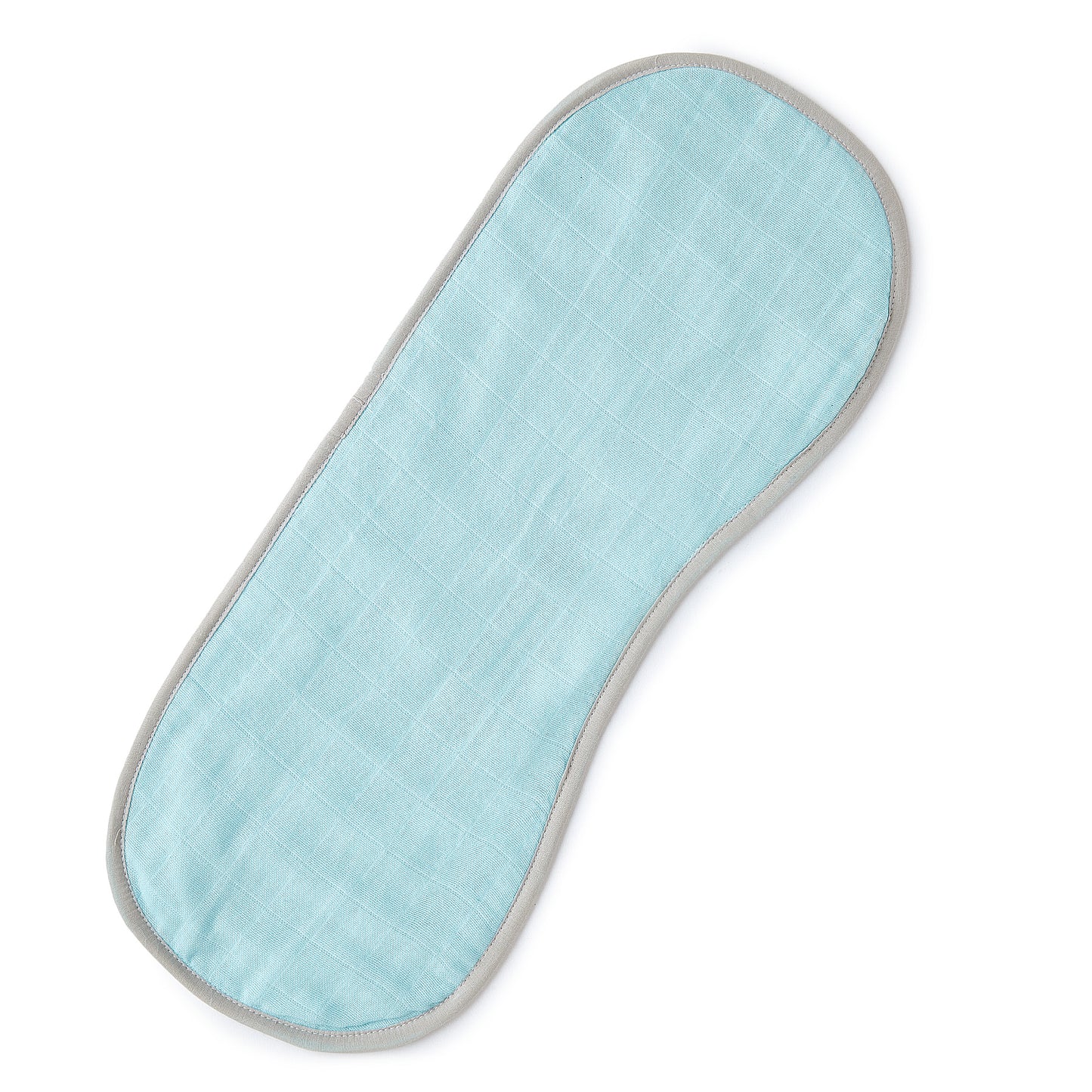 Blue Whale And Solid Blue Embroidery Feeding Bibs And Burp 2 Pcs