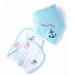 Anchor Embroidery Feeding Bibs And Burp 2 Pcs
