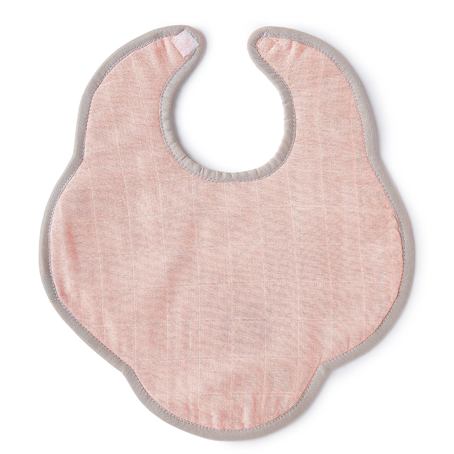 Pink Alphabets Embroidery Feeding Bibs And Burp 2 Pcs