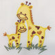 Giraffe Bolster  Pillow Set 1 Pcs
