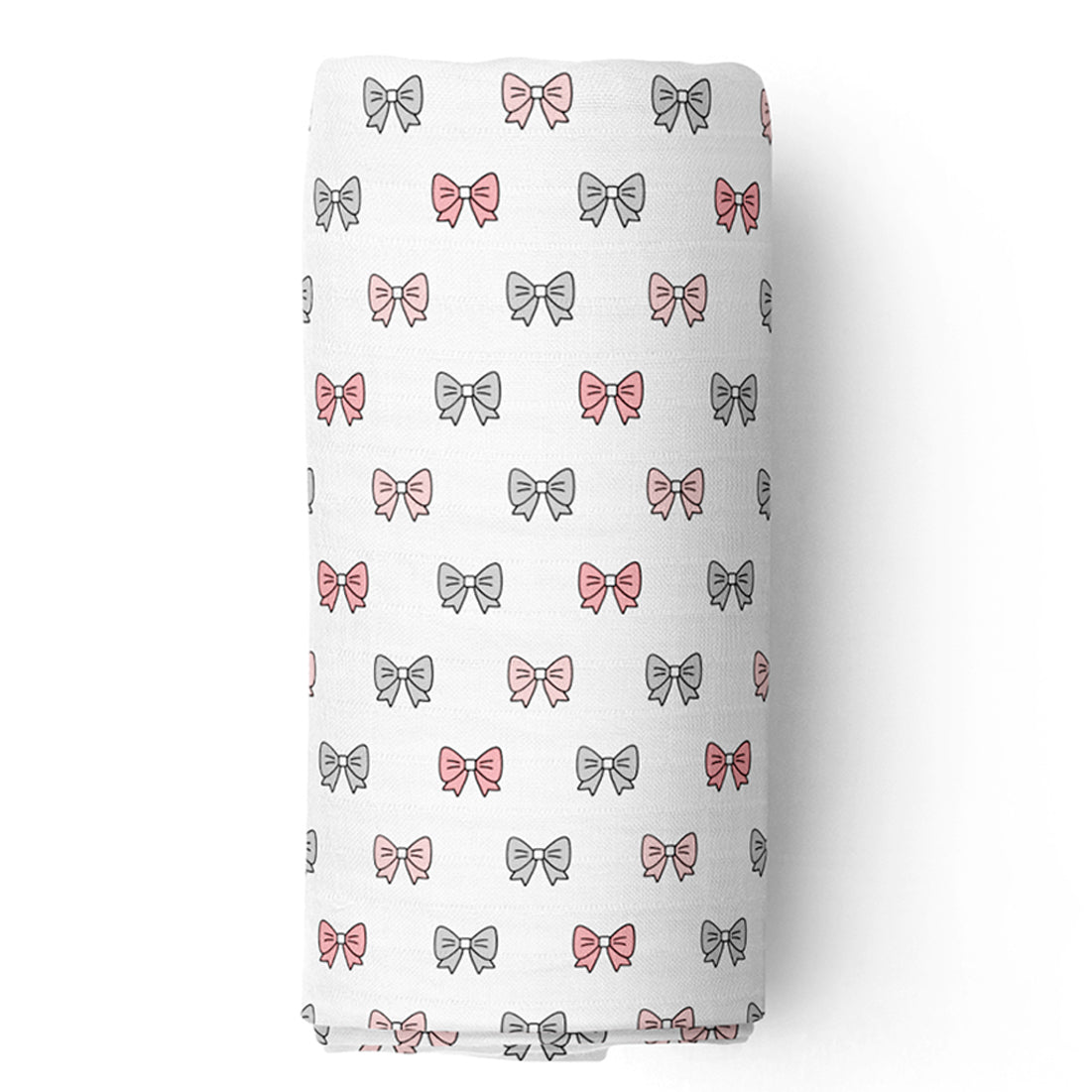 Pink Bow Swaddles 1 Pcs