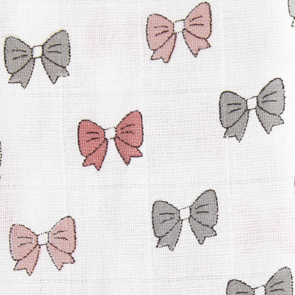 Pink Bow Swaddles 1 Pcs