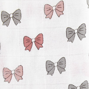 Pink Bow Swaddles 1 Pcs