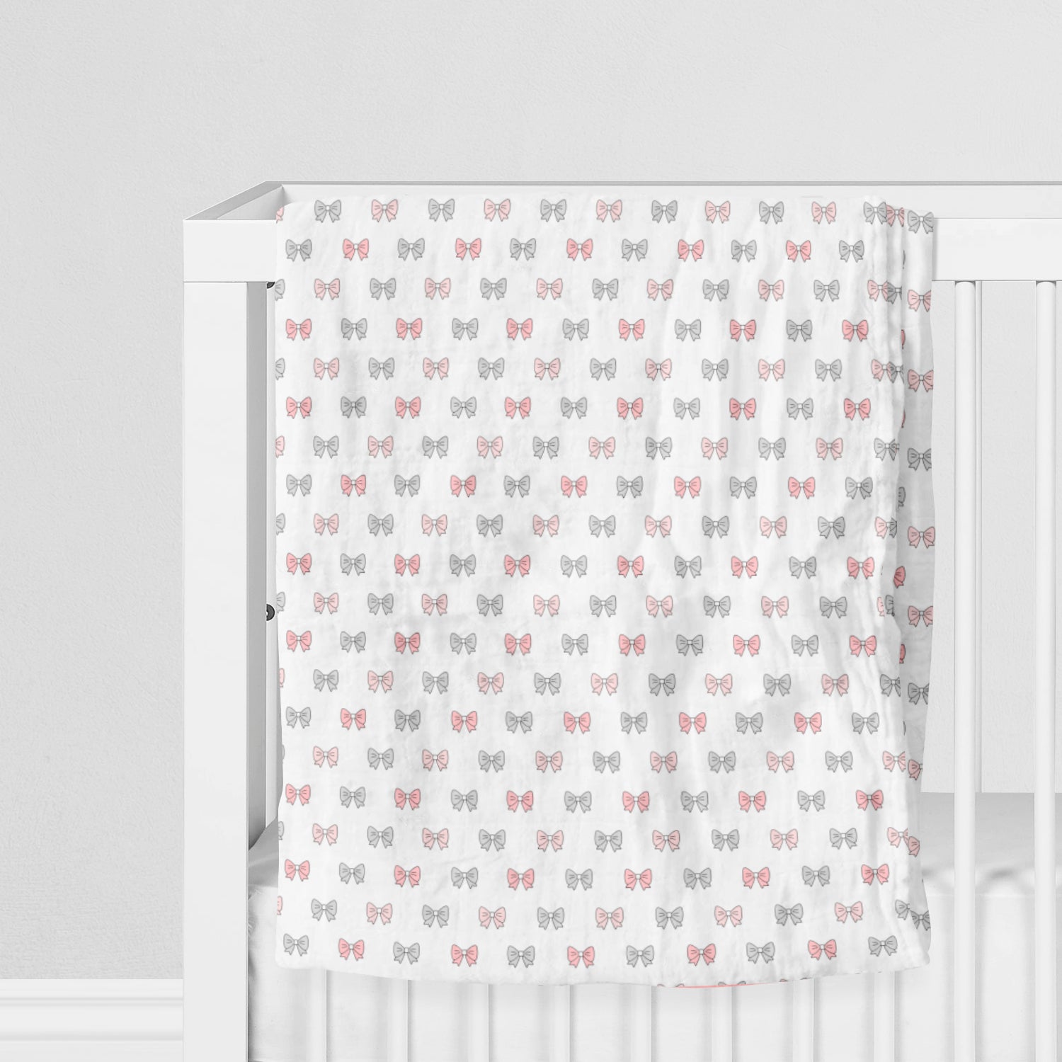 Pink Bow Swaddles 1 Pcs