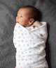 Pink Hearts & Triangles Swaddles 2 Pcs