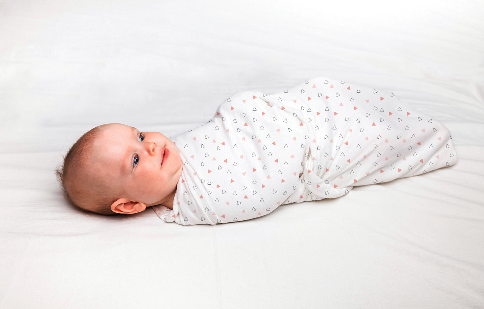 Pink 3 design Swaddles 3 Pcs