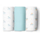 Blue Bear 3 Design Boys Baby Swaddles