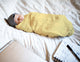Sunflower and Solid Yellow Swaddles 2 Pcs