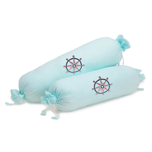 Shipwheel Bolster Pillow Set 1 Pcs