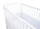 Blue Bow Cot Bumper