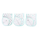 Blue Burp Cloth 3 Pcs