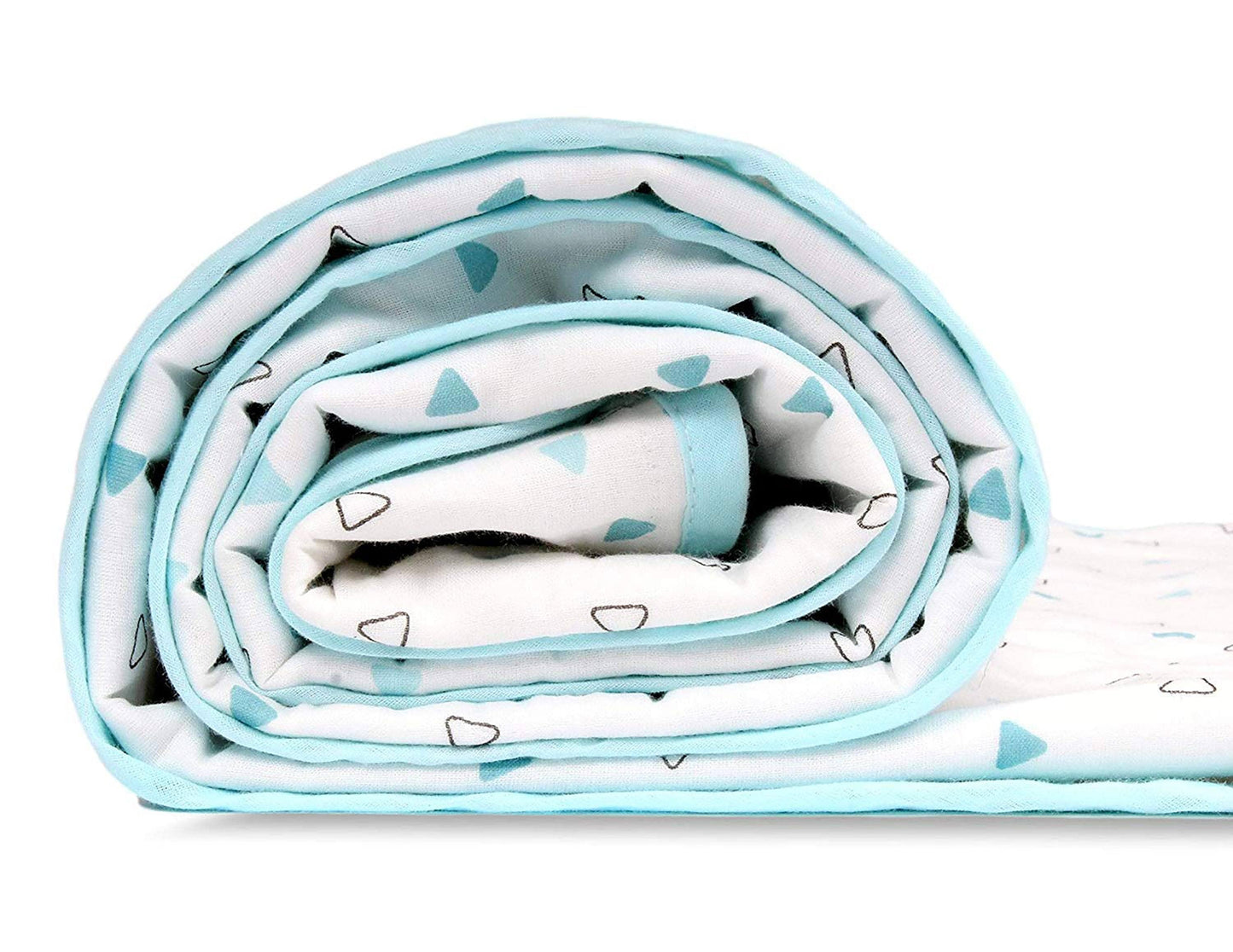 Blue Hearts Baby Blanket