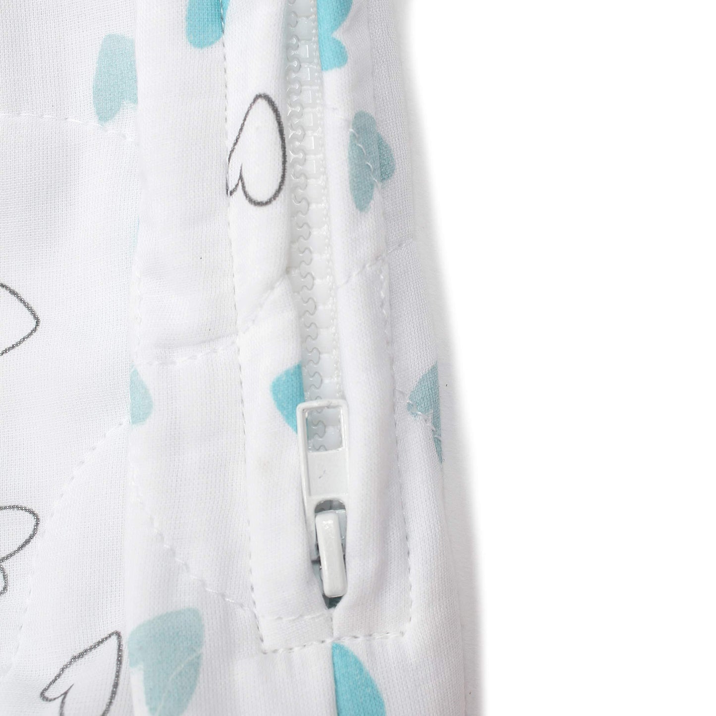 Blue Hearts & Triangles Sleeping Sack 1 Pcs