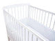 Blue Triangles Cot Bumper