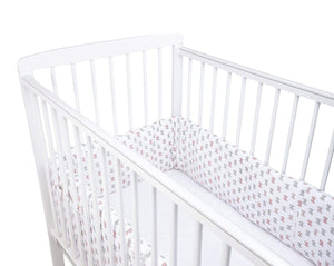 Pink Bow Cot Bumper