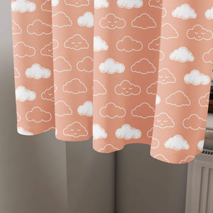 Pink Clouds Curtain 2 Pcs