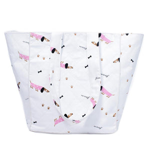 Pink Poodle Baby Lunch Bag