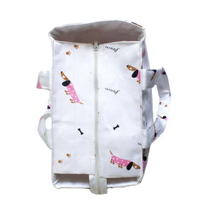 Pink Poodle Baby Lunch Bag