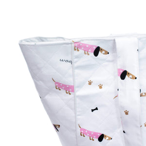 Pink Poodle Baby Lunch Bag