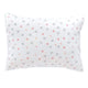 Pink Triangles Bolster  Pillow Set 1 Pcs