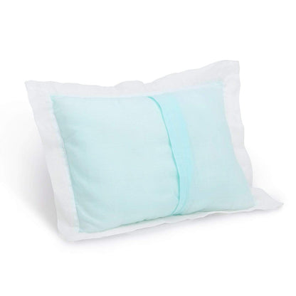 Solid Blue Bolster  Pillow Set 1 Pcs