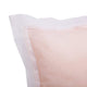 Solid Pink Bolster  Pillow Set 1 Pcs